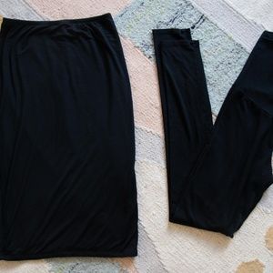 Size 1 Storq Maternity 4 Piece Bundle